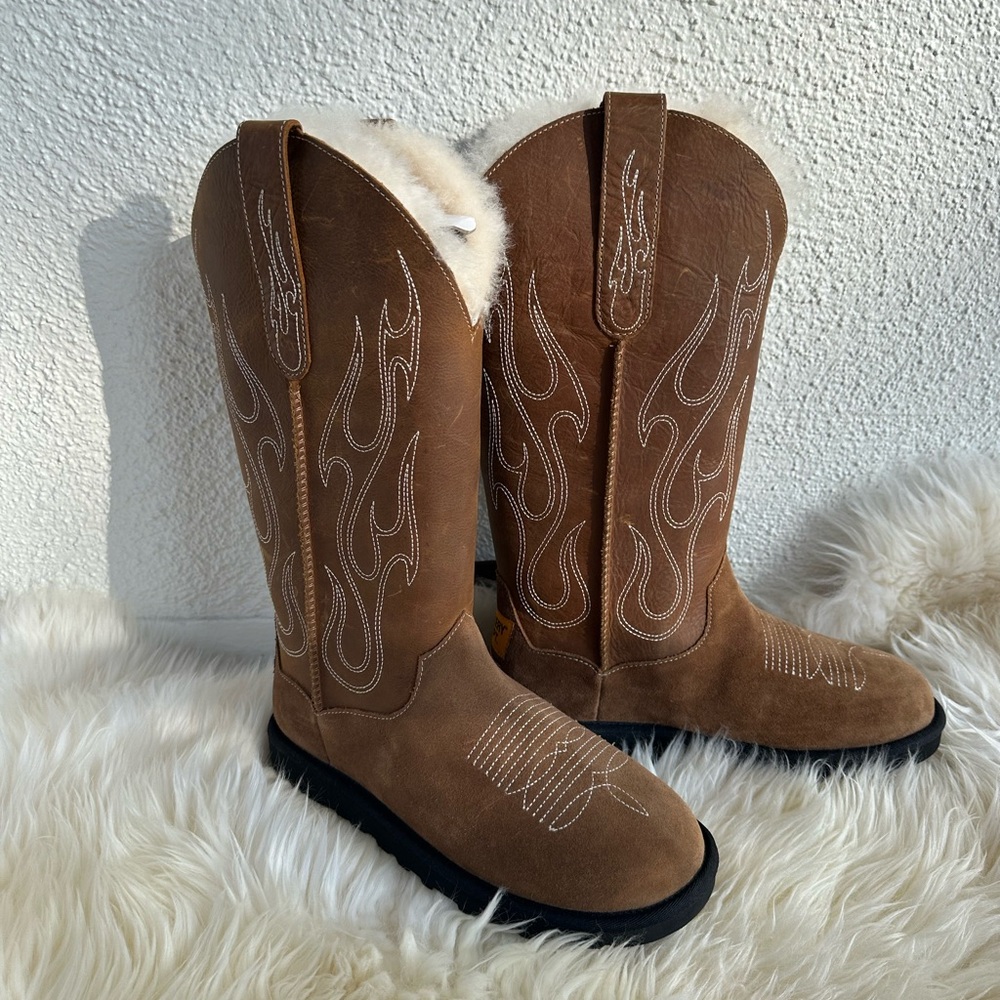 UGG X Gallery Dept Western Style Boot Women’s 7 New Without Box